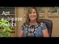 Apartment sublease basics