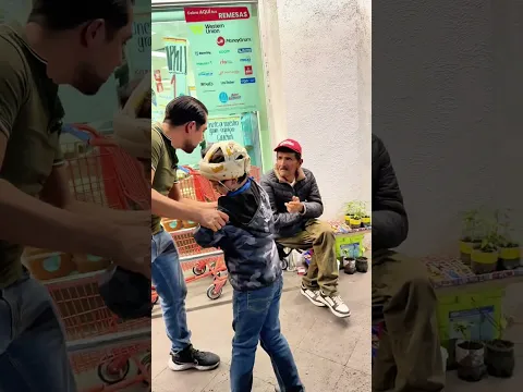 Lo vamos a sorprender con $1500 pesos ¿Cómo reaccionará? ❤️🙏🏻