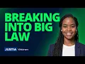 The BigLaw Blueprint How to Break Into Elite Law Firms Before You Graduate Justia Webinars