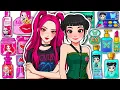 Download Lagu 🎀Paper DIY🎀 KPOP DEMON HUNTERS Mira \u0026 Zoey Skincare + Makeup + Nail 💄Blind Bad Unboxing | ASMR