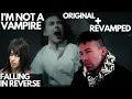 Download Lagu Falling In Reverse - I'm Not A Vampire Original and REVAMPED (Reaction)