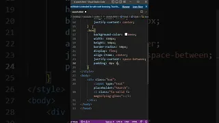 Search Bar HTML CSS