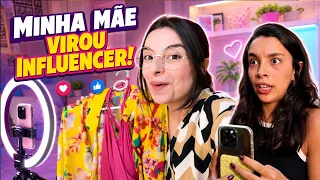 MINHA MÃE QUER SER MAIS FAMOSA QUE EU?! 😂