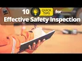 Safety Inspection Essentials 10 Tips for Effective Workplace Assessments HSE Observation Tour