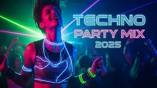 Techno Party Dance Music Mix 2025 💥 Best Remixes of Popular Songs [Explicit]