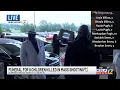 Caskets leaving the funeral