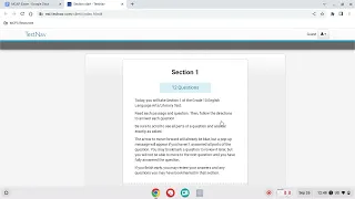 How to take the MCAP Practice Exam on TestNav