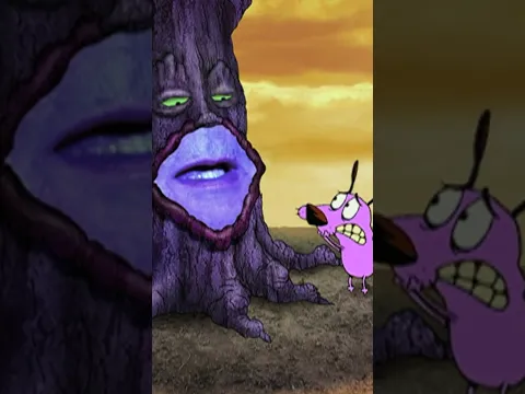 POV: Your childhood trauma is a talking tree | Courage The Cowardly Dog | Cartoon Cartoons