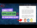 Build Your First SPA Without Frameworks Real Portfolio Project
