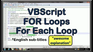 VBScript For Loop Example - VBScript For Each break-VBScript-For Loop-VBScript Basics-Using VBScript