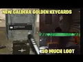 Call of Duty Warzone Caldera Golden Keycard Easter Egg