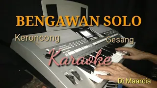 bengawan solo gesang keroncong karaoke