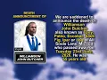 Williamson John Butcher Short Obituary
