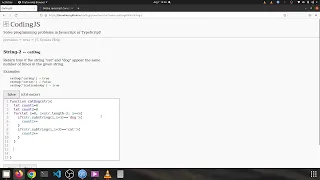 String 2 catDog Javascript solution