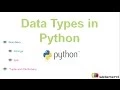 20 Python Data Types Part 1