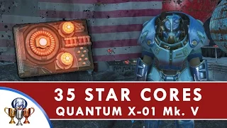 Fallout 4 Nuka World - All 35 Star Cores Locations Quantum X-01 Mk V Power Armor Star Control