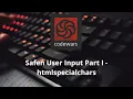 Codewars kyu 8 - Safen User Input Part I
