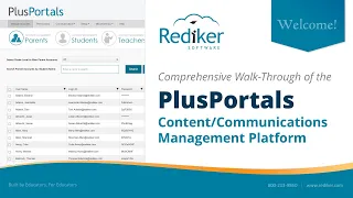 Comprehensive Walk-Through of the PlusPortals Platform for K-12 Schools