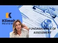 FUNDAMENTALS OF ASSESSMENT