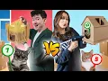 Download Lagu WIE MAAKT HET MOOISTE KATTENHUIS van KARTON? - DIY Challenge