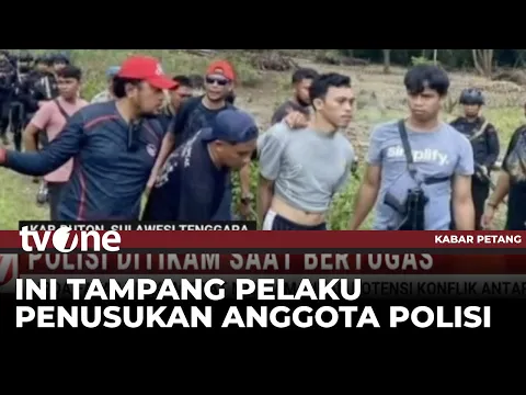 3 Terduga Pelaku Penikaman Anggota Polisi Ditangkap