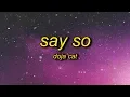 Download Lagu Doja Cat - Say So (Lyrics) | why don't you say so