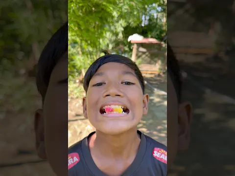 WAIT! 👀🐛 CAN YOU GUESS WHICH GUMMY WORM I’LL EAT FIRST?! 🤤🍬