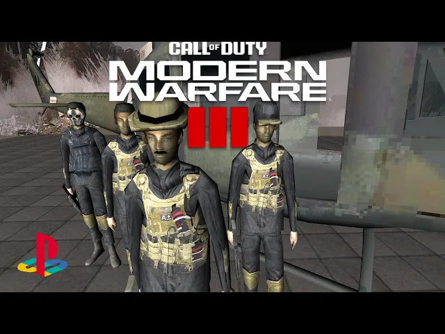 Call of Duty: Modern Warfare III PS1 Demake