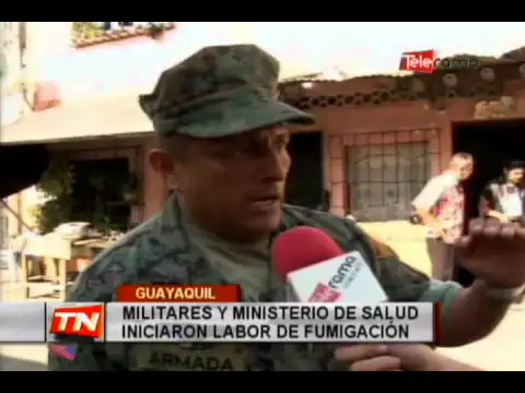Militares y ministerio de salud iniciaron labor de fumigación