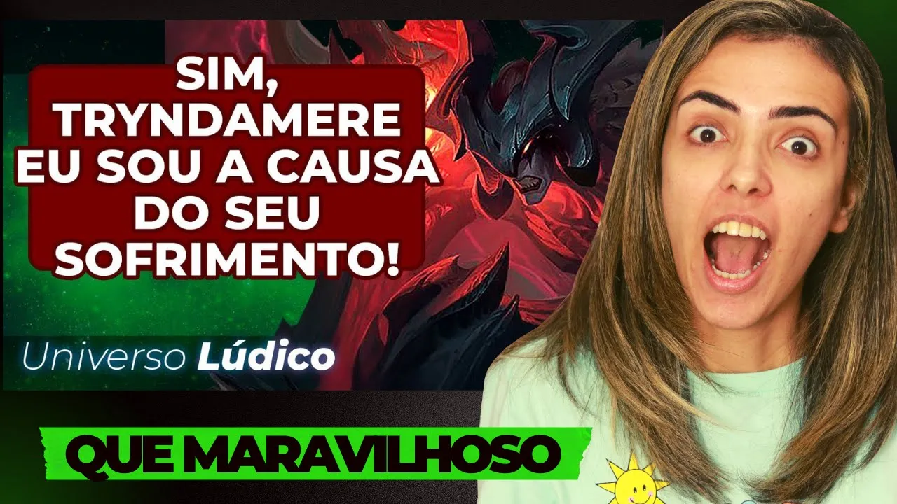REACT: AATROX: Falas ESTRANHAS explicada! | League of Legends | Universo Lúdico