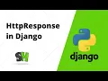 HttpResponse in Django Python3 Python