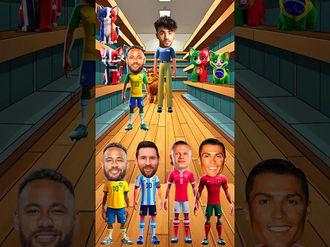 ¿Qué gato debería comprarle a mi papá? Ronaldo vs Neymar vs Haaland vs Messi 🐱📦😍🥰