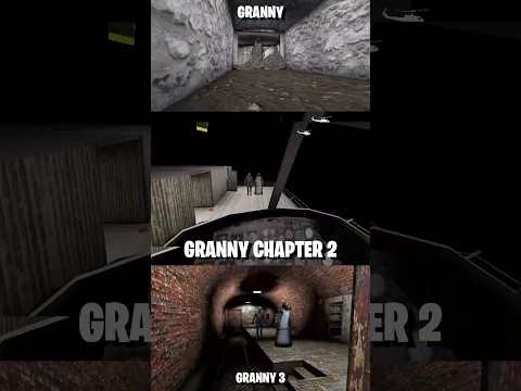 Granny 1 vs Granny 2 vs Granny 3 Evolution
