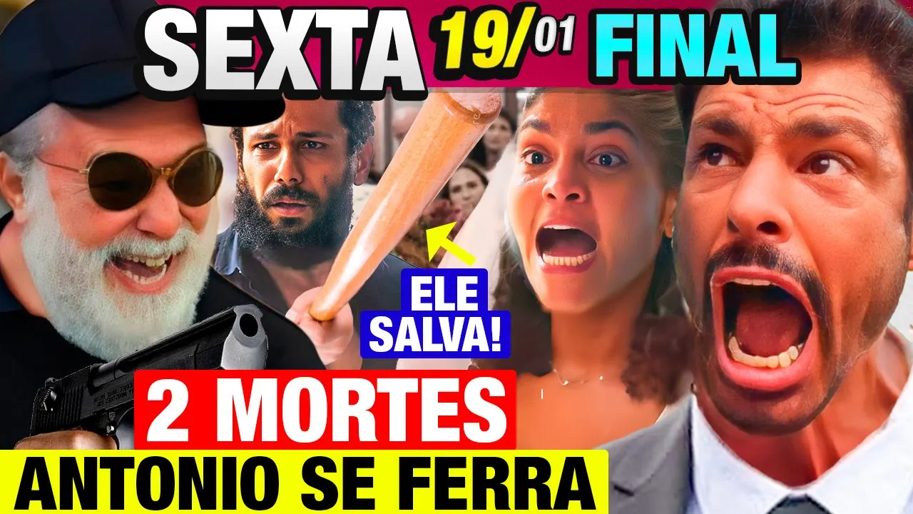 TERRA E PAIXÃO CAPÍTULO DE HOJE - SEXTA 19/01- Resumo da novela Terra e Paixão hoje ao vivo FINAL