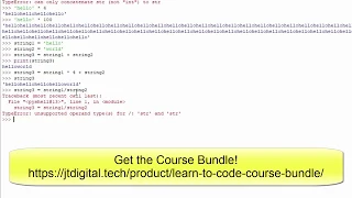 Strings Learn to Code with Python