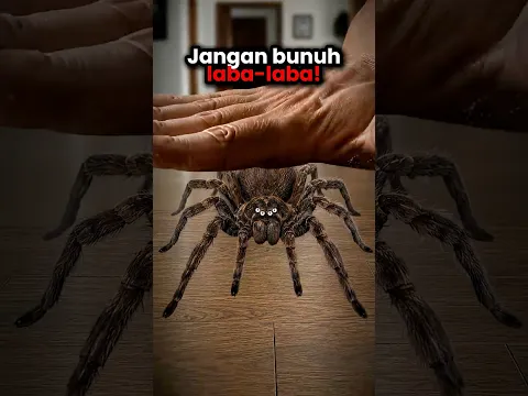 Jangan Bunuh Laba laba di Rumahmu 🕷️🏠