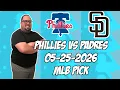 Philadelphia Phillies vs San Diego Padres 26 MLB Pick Prediction MLB Betting Tips