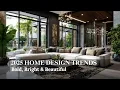 Aesthetic Modern Homes 2025 - Contemporary Interiors with Chic Colors Striking Lighting