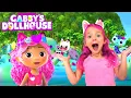 Download Lagu Ivy's Hair is Pink! Gabby's Dollhouse Scavenger Hunt!