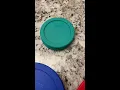 Pyrex 2 7202-PC Green 2 7200-PC Orange 2 7201-PC Cobalt Blue 1 7402-PC Red Food Storage L