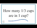 How many cups are in 1 cup