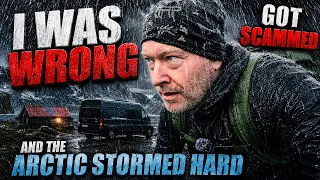 I Was WRONG About Lofoten & The Arctic STORMED HARD! Surviving Heavy Rain Storm: Solo Nomad Van Life