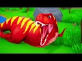 Download Lagu Zombie T-Rex Alert: Super Dinosaur Fights Zombie Trex to Save Dinosaurs! Jurassic World Cartoons