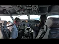 Lagu Beautiful Female Pilot Landing Her Boeing B737-800 | Cockpit View | Huge Fire Before the Runway