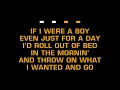 Reba McEntire - If I Were A Boy (Karaoke EZ Sing)