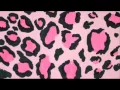 How To Make Leopard Pattern - Pink and Black Leopard Print For Wall Nails Make-up etc