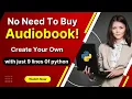 Build Your Own book Using Python