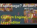 Espionage 01 Custom Engine Level Editor Indie Game Devlog