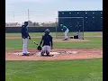 Andres Munoz vs Victor Robles Live Batting Practice with Seattle Mariners 2025 MLB Spring Training