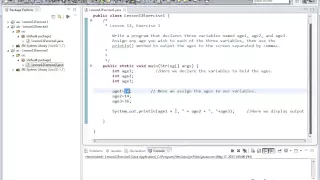 MJP Vol-1 Exercises Section 12 - Declaring and Using Integer Variables